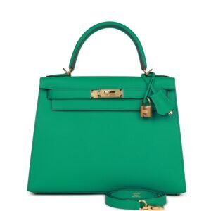 Hermes Birkin 30 Celeste Epsom Gold Hardware