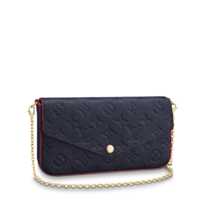Louis Vuitton Felicie Pochette Navy Blue M64099