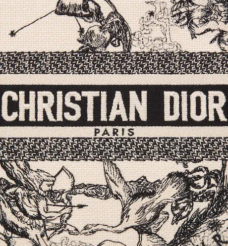 Small Dior Book Tote - Image 4