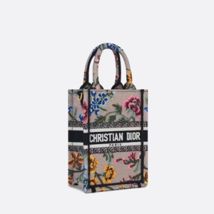 Mini Dior Book Tote Phone Bag Pink Dior (13 X 18 X 5 Cm)