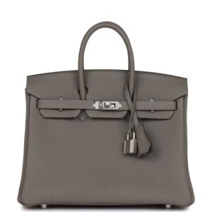 Hermes Birkin 30 Gris Meyer Togo Palladium Hardware
