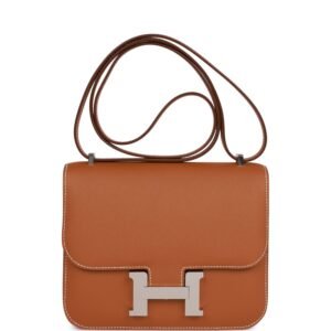 Hermes Constance 18 Gold Epsom Palladium Hardware