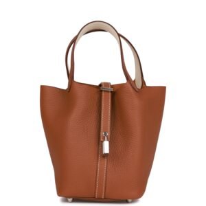 Hermes Eclat Picotin Lock 18 Gold Clemence Palladium Hardware