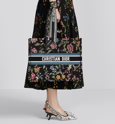 Large Dior Book Tote Black Dior (42 X 35 X 18.5 Cm) - Image 5