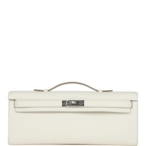 Hermes Kelly Cut Mushroom Palladium Hardware