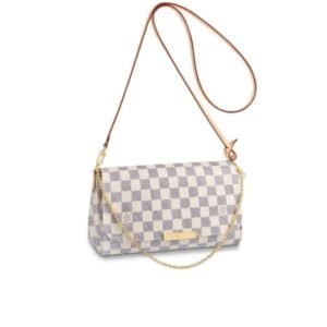 Louis Vuitton Favorite Mm Damier Azur 26Cm