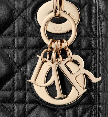 Mini Lady Dior Bag Black - Image 4