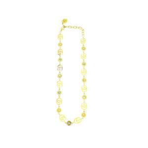 Gucci Square Gradient Vintage Gold Metal Sunglasses Brown