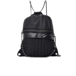 Chanel Coco Sport Backpack Nylon Black 41Cm