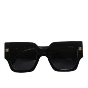 Chanel Square Black Quilted Sunglasses