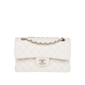 Small Double Flap White Light Hardware