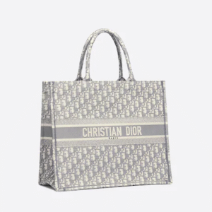 Large Dior Book Tote Gray Dior  (42 X 35 X 18.5 Cm)