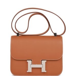 Hermes Constance 1-24 Gold Epsom Palladium Hardware