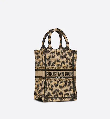 Mini Dior Book Tote Phone Bag (13 X 18 X 5 Cm)