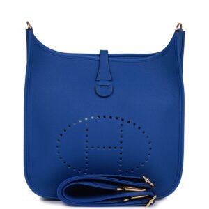Hermes Evelyne Iii Pm Bleu Royal Maurice Gold Hardware
