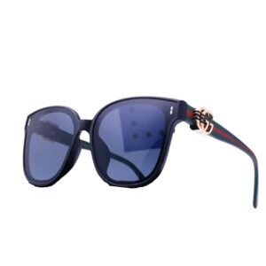 Gucci Square Sunglasses Black-Green