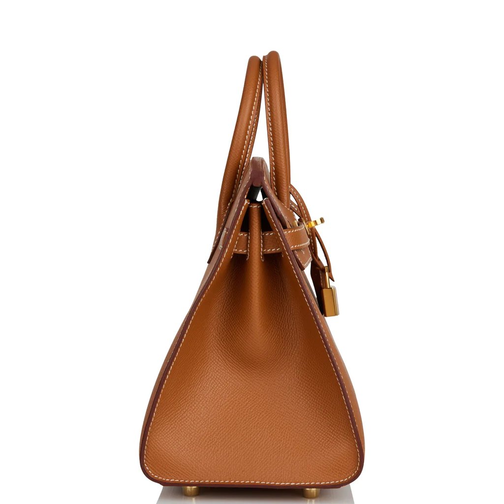 Hermes Birkin Sellier 25 Gold Epsom Gold Hardware - Image 3