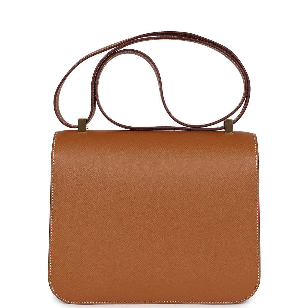 Hermes Birkin 24 Bamboo Togo Gold Hardware - Image 4