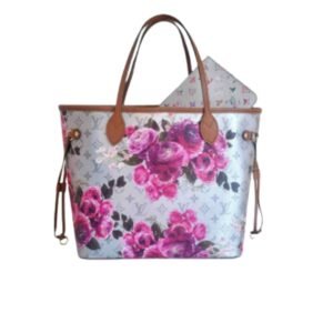 Louis Vuitton Lv Garden Metallic Monogram Neverfull Mm M21352