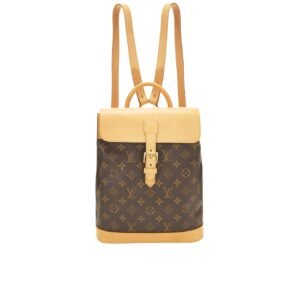 Louis Vuitton Soho Backpack Monogram Canvas Beige 30Cm