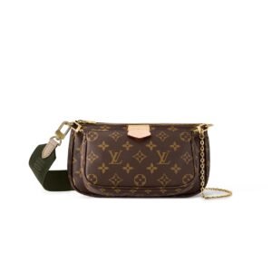 Louis Vuitton Multi Pochette Accessoires Brown 24Cm