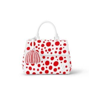 Louis Vuitton Lv X Yk Cluny Mini White And Red 25Cm M21722