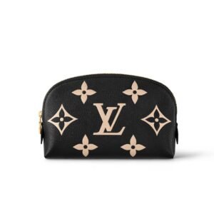 Louis Vuitton Cosmetic Pouch Pm Black 17Cm M59086