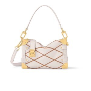 Louis Vuitton Side Trunk Pm Creme Noisette 18Cm M25216