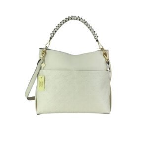 Louis Vuitton Maida Hobo Handbag White 33Cm