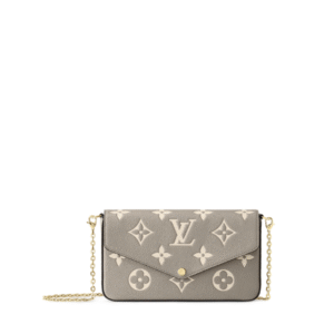 Louis Vuitton Felicie Pochette Light Grey 21Cm M82047