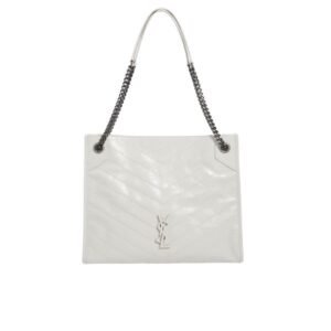 Saint Laurent Medium Niki Shopping Bag White 32Cm