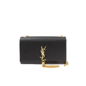 Saint Laurent Kate Medium Chain Bag With Tassel In Grain De Poudre Embossed Leather 354119Bow0J1000