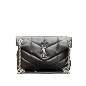 Saint Laurent Puffer Medium Chain Bag In Quilted Lambskin 5774751El001000