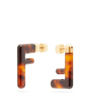 Fendi Logo Earrings