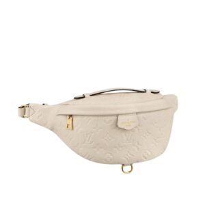 Louis Vuitton Monogram Empreinte Creme Bumbag M44836