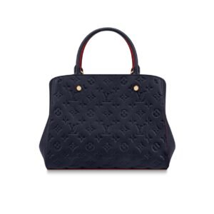 Louis Vuitton Montaigne Mm Navy Blue M42746