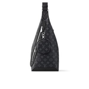 Louis Vuitton Duo Sling Bag Caro Black 42Cm M30936