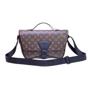 Louis Vuitton Montsouris Monogram Messanger Bag Brown 34Cm