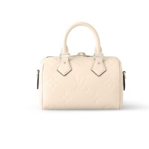 Louis Vuitton Speedy Bandouliere Bag 20 Cream 20Cm M58954