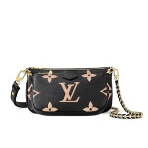 Louis Vuitton Multi Pochette Accessoires 25Cm Black M45777