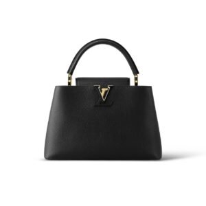 Louis Vuitton Capucines Mm Black M42259