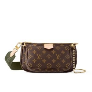 Louis Vuitton Multi Pochette Accessoires Khaki M44813