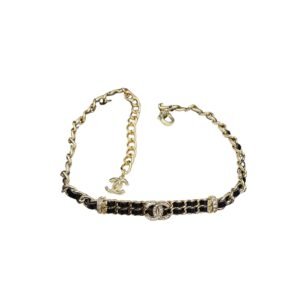 Chanel Heart Cc Necklace
