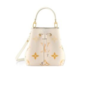 Louis Vuitton Neonoe Bb Monogram Bag Latte And Orange 25Cm