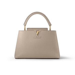 Louis Vuitton Capucines Mm Grey 31Cm M42253