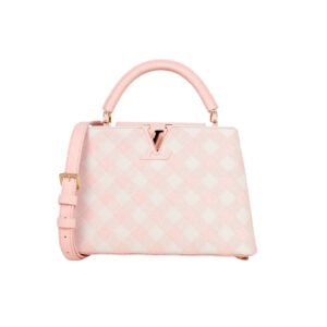Louis Vuitton Capucines Bb Pink 27Cm M20717