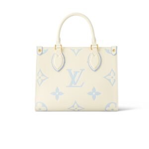 Louis Vuitton Onthego Pm Candy Blue 25Cm M46833