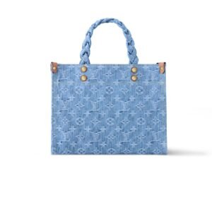 Louis Vuitton Let Go Pm Monogram Sky Blue Denim 30Cm M24897