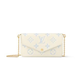 Louis Vuitton Felicie Pochette Bag Candy Blue 21Cm M83025
