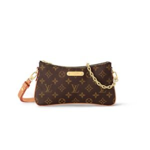 Louis Vuitton Liv Pochette Monogram Coated Canvas 20Cm M83008